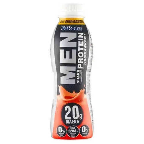 Shake protein men jahoda 380 g - Klas