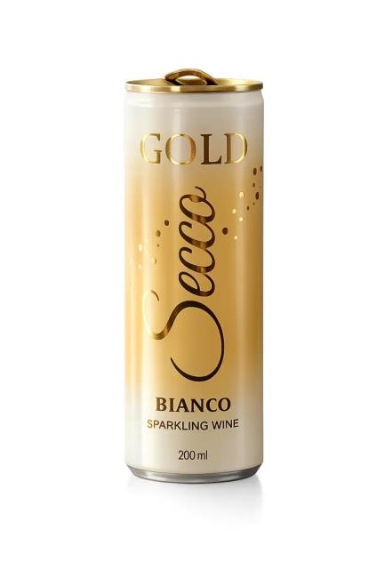 Gold Secco Frizzante víno biele perlivé 0,25 l - Klas