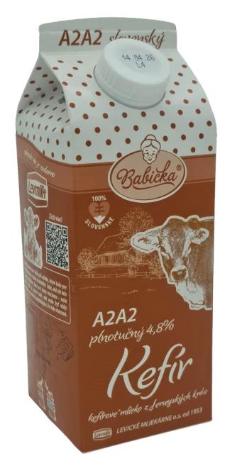 Babička kefír A2A2 4.8% 750 g  - Klas