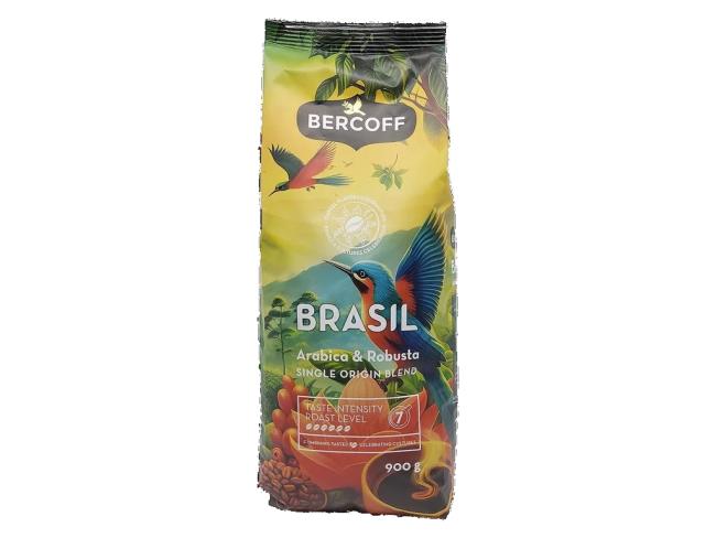 Bercoff Brasil zrnková káva 900 g - Klas