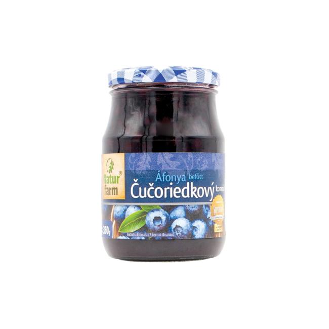Natur Farm kompót čučoriedkový 350 g sklo  - Klas