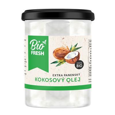 FRESH kokosový olej extra panenský BIO 400 ml - Klas