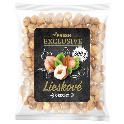 FRESH Lieskové orechy jadrá v šupke 300 g - Klas