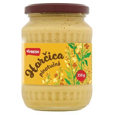 FRESH horčica plnotučná 350 g - Klas