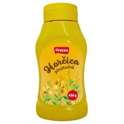 FRESH Horčica plnotučná 450 g - Klas