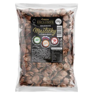 FRESH exclusive cereálne mušličky kakaové 150 g - Klas